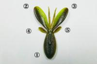 ジャッカル　FIVOSS(ファイボス)　3inch　【Feco認定】