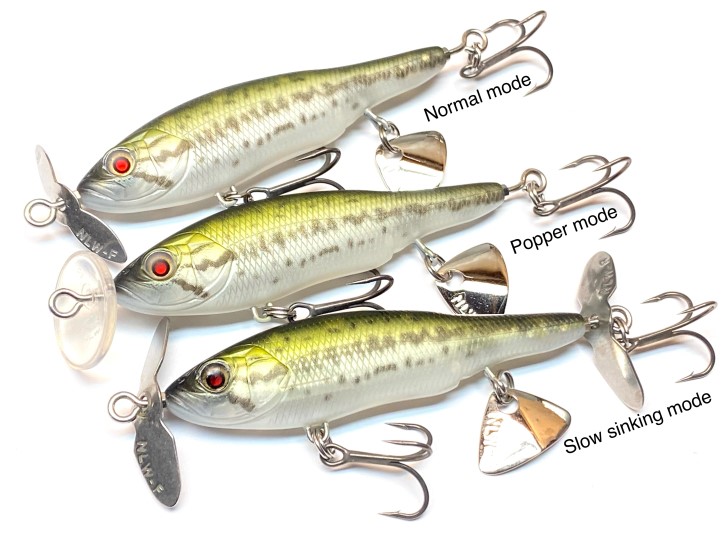 ニシネルアーワークス　ベビーアビノー　70f 70s セット LURE SHOP SUBMARINE / ニシネルアーワークス ベビーアビノー70F / SS