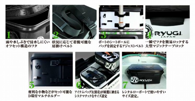 LURE SHOP SUBMARINE / リューギ ストックバッグⅡ □梱包140サイズ発送 