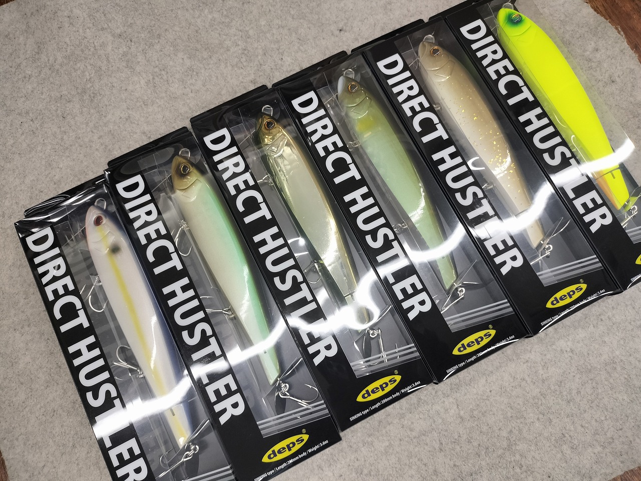 新製品【deps】ダイレクトハスラー、カバースキャット2.5”【レイド