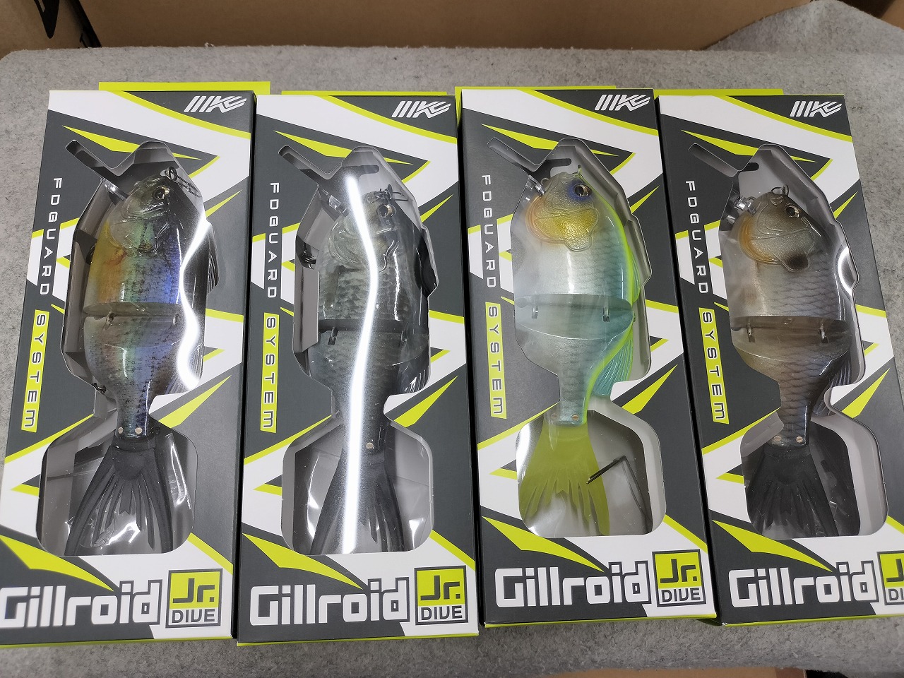 新製品【イマカツ】ギルロイドJr.ダイブ、ヘアリースパイダー クジャラ